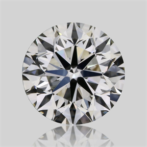 Picture of Natural Diamond 0.40 Carats, Round with Very Good Cut, G Color, IF Clarity and Certified by IGI