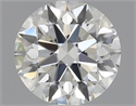 Diamante Natural 0.90 quilates, Redondo , Color I, claridad IF y certificado GIA