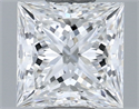 Diamante Natural 0.63 quilates, Princesa , Color E, claridad VS1 y certificado GIA