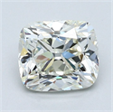 Diamante Natural 1.55 quilates, Del cojín , Color K, claridad VS1 y certificado GIA