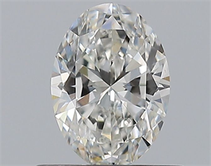 Picture of Natural Diamond 0.57 Carats, Oval with  Cut, G Color, VS1 Clarity and Certified by GIA