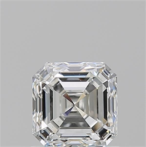 Foto Diamante Natural 1.01 quilates, Asscher , Color H, claridad VS2 y certificado GIA de