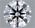 Lab Grown Diamond 1.37 Carats, Round with Ideal Cut, D Color, VS1 Clarity and Certified by IGI
