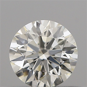 Picture of Natural Diamond 0.40 Carats, Round with Excellent Cut, I Color, VS1 Clarity and Certified by IGI