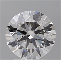 Del inventario de diamantes de laboratorio, 2.04 quilates, Redondo , Color E, claridad VVS2 y certificado IGI