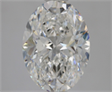 Diamante Natural 2.80 quilates, Ovalado , Color F, claridad VS1 y certificado GIA