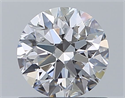Diamante Natural 0.83 quilates, Redondo , Color D, claridad SI1 y certificado GIA