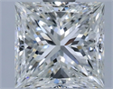 Diamante Natural 1.01 quilates, Princesa , Color G, claridad VVS1 y certificado GIA