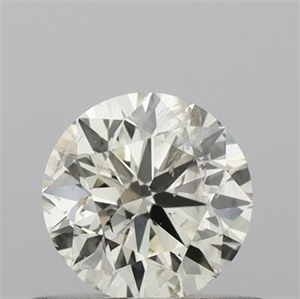 Picture of Natural Diamond 0.50 Carats, Round with Excellent Cut, L Color, SI2 Clarity and Certified by IGI