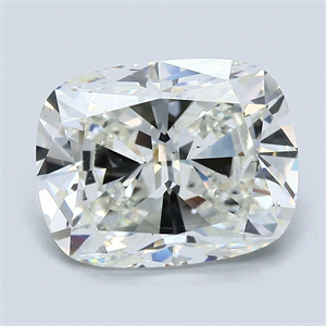 Picture of Natural Diamond 5.02 Carats, Cushion with  Cut, I Color, SI1 Clarity and Certified by GIA