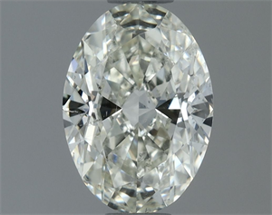Picture of Natural Diamond 0.80 Carats, Oval with  Cut, I Color, SI1 Clarity and Certified by IGI