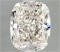 Natural Diamond 1.00 Carats, Cushion with  Cut, I Color, SI1 Clarity and Certified by IGI