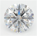 Lab Grown Diamond 3.08 Carats, Round with Excellent Cut, D Color, VVS2 Clarity and Certified by GIA