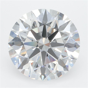 Picture of Lab Grown Diamond 5.49 Carats, Round with Ideal Cut, D Color, VS1 Clarity and Certified by IGI