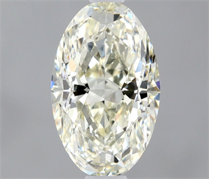 Picture of Natural Diamond 0.50 Carats, Oval with  Cut, I Color, VVS1 Clarity and Certified by IGI