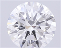 Lab Grown Diamond 7.03 Carats, Round with Excellent Cut, G Color, VVS2 Clarity and Certified by IGI