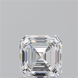 Foto Diamante Natural 0.91 quilates, Asscher , Color D, claridad VS1 y certificado GIA de