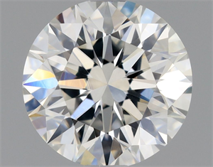 Picture of Natural Diamond 0.85 Carats, Round with Excellent Cut, H Color, VS1 Clarity and Certified by GIA