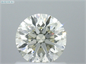 Diamante Natural 1.00 quilates, Redondo , Color L, claridad IF y certificado GIA