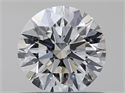 Diamante Natural 0.57 quilates, Redondo , Color G, claridad SI1 y certificado GIA