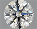 Natural Diamond 0.70 Carats, Round with Excellent Cut, I Color, VS1 Clarity and Certified by GIA