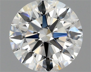 Picture of Natural Diamond 0.70 Carats, Round with Excellent Cut, I Color, VS1 Clarity and Certified by GIA