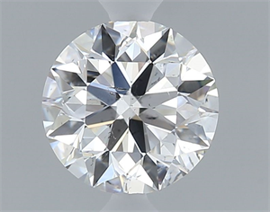 Picture of Natural Diamond 0.70 Carats, Round with Excellent Cut, F Color, SI2 Clarity and Certified by GIA