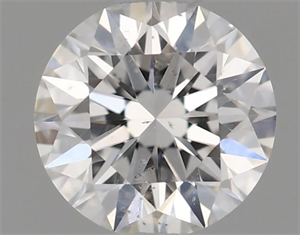 Foto Diamante Natural 0.46 quilates, Redondo , Color E, claridad SI2 y certificado GIA de