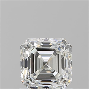 Foto Diamante Natural 1.01 quilates, Asscher , Color H, claridad VVS2 y certificado GIA de