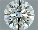 Diamante Natural 0.51 quilates, Redondo , Color J, claridad VS1 y certificado IGI