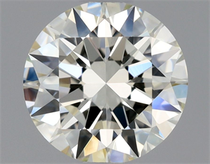 Picture of Natural Diamond 0.70 Carats, Round with Excellent Cut, K Color, VS1 Clarity and Certified by GIA