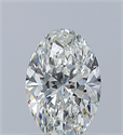 Diamante Natural 0.70 quilates, Ovalado , Color H, claridad SI1 y certificado GIA