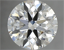 Diamante Natural 1.53 quilates, Redondo , Color H, claridad VVS1 y certificado IGI