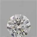 Diamante Natural 0.41 quilates, Redondo , Color E, claridad IF y certificado GIA