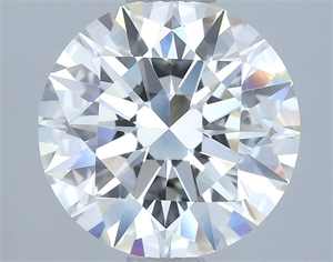 Picture of Natural Diamond 2.05 Carats, Round with Excellent Cut, H Color, VS1 Clarity and Certified by IGI