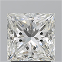 Diamante Natural 2.20 quilates, Princesa , Color I, claridad VVS2 y certificado GIA