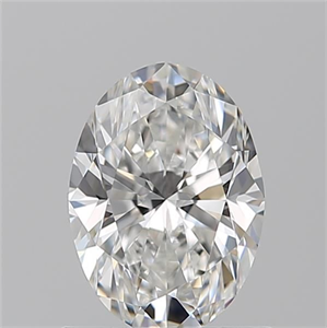 Picture of Natural Diamond 1.01 Carats, Oval with  Cut, F Color, VVS2 Clarity and Certified by GIA