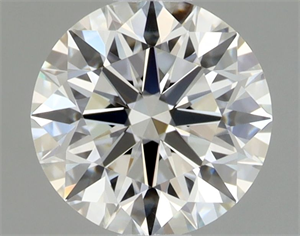 Picture of Natural Diamond 0.74 Carats, Round with Excellent Cut, G Color, VVS1 Clarity and Certified by GIA