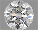 Natural Diamond 1.00 Carats, Round with Excellent Cut, H Color, SI1 Clarity and Certified by GIA