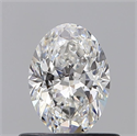 Diamante Natural 0.60 quilates, Ovalado , Color E, claridad VVS2 y certificado GIA