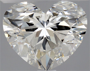 Picture of Natural Diamond 2.00 Carats, Heart with  Cut, I Color, SI2 Clarity and Certified by GIA