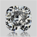 Natural Diamond 0.50 Carats, Cushion with  Cut, D Color, VVS2 Clarity and Certified by GIA