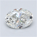 Diamante Natural 1.01 quilates, Ovalado , Color G, claridad VS1 y certificado GIA
