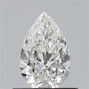 Foto Diamante Natural 0.52 quilates, De pera , Color F, claridad VS2 y certificado GIA de