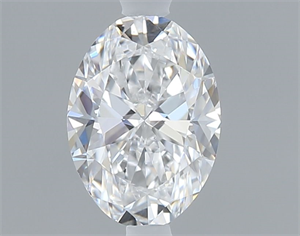Picture of Natural Diamond 0.40 Carats, Oval with  Cut, D Color, VS2 Clarity and Certified by GIA