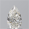 Diamante Natural 0.91 quilates, De pera , Color I, claridad VS2 y certificado GIA