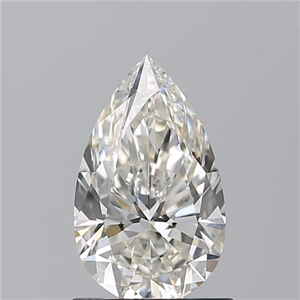 Foto Diamante Natural 0.91 quilates, De pera , Color I, claridad VS2 y certificado GIA de