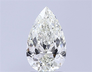 Picture of Natural Diamond 1.55 Carats, Pear with  Cut, J Color, VS2 Clarity and Certified by GIA