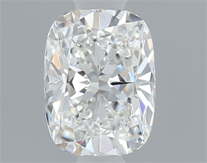 Picture of Natural Diamond 0.51 Carats, Cushion with  Cut, H Color, VVS1 Clarity and Certified by GIA