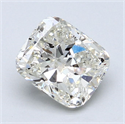 Natural Diamond 2.01 Carats, Cushion with  Cut, J Color, I1 Clarity and Certified by GIA
